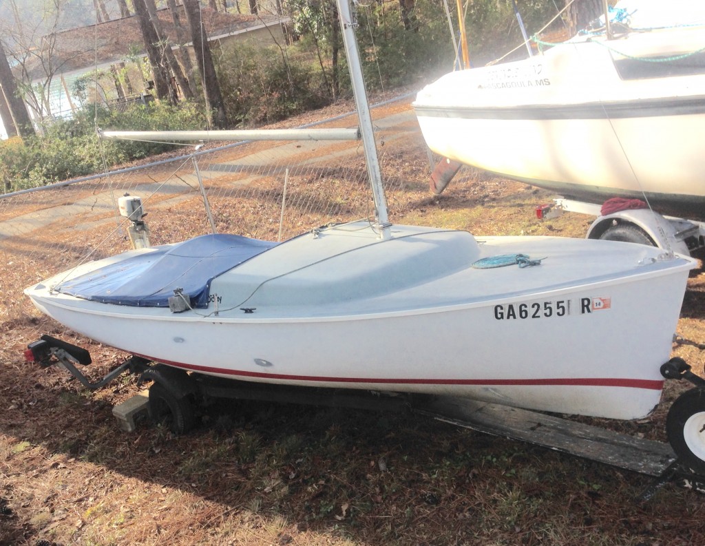 SOLD 17′ O’Day Daysailor Oconee Sailing and Yacht Club
